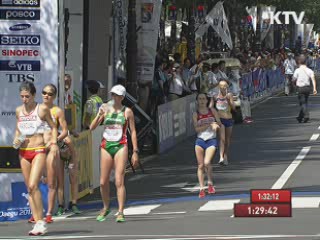 카니스키나 여자 경보 20km 3연패