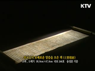 부처님의 보배로운 말씀을 모은 책 [한국의 유물]