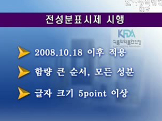 화장품 모든 성분 표시…안전성 강화