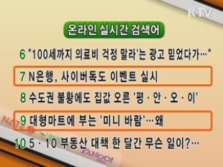 실시간 인터넷 검색어