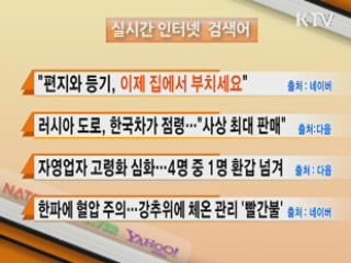 실시간 인터넷 검색어