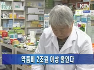 약품비 2조원 이상 줄인다