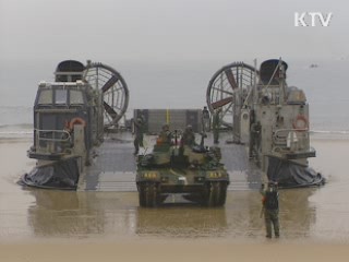 군, 내일 서해에서 합동해상기동 훈련 실시