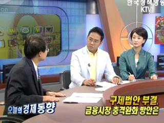 구제법안 부결, 금융시장 충격완화 방안은