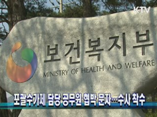 포괄수가제 담당 공무원 협박 문자···수사 착수