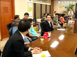 문화부, 이라크 난치병 어린이 환자 방문