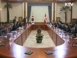 한-덴마크, 녹색성장·경제 협력 강화
