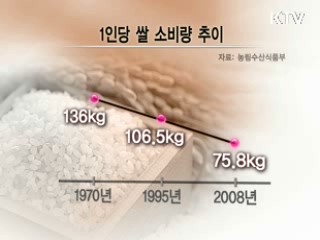 '찬밥' 된 쌀, 전성기 되살린다 [클릭! 경제브리핑]