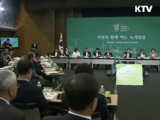 "10, 20년 후 세계적인 녹색기업 탄생해야"