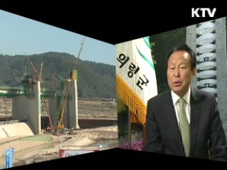 "낙동강 시급히 살려야" 김채용 의령군수