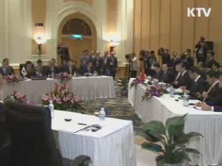 이 대통령 "한·중·일 협력, 세계 번영에 중요"