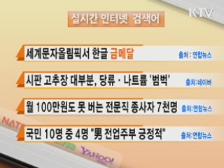 실시간 인터넷 검색어