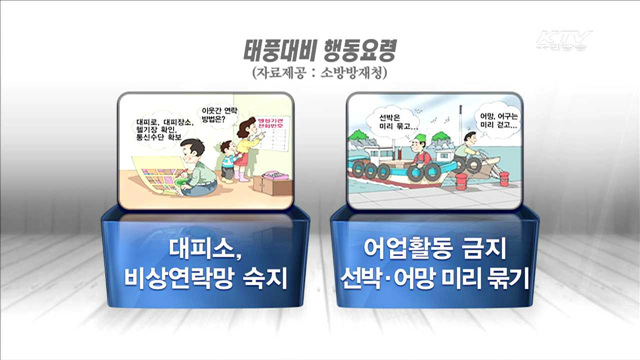 태풍 '너구리' 내일 영향…대비 방법은?