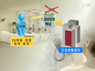 건강보험료 고액·상습 체납자 특별 관리