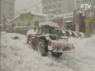 오후부터 찬 바람…영동 폭설