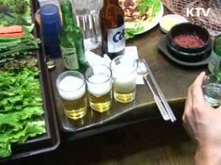 음주문화 개선으로 신종플루 예방