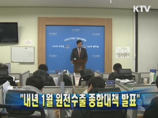 "내년 1월 원전수출 종합대책 발표"