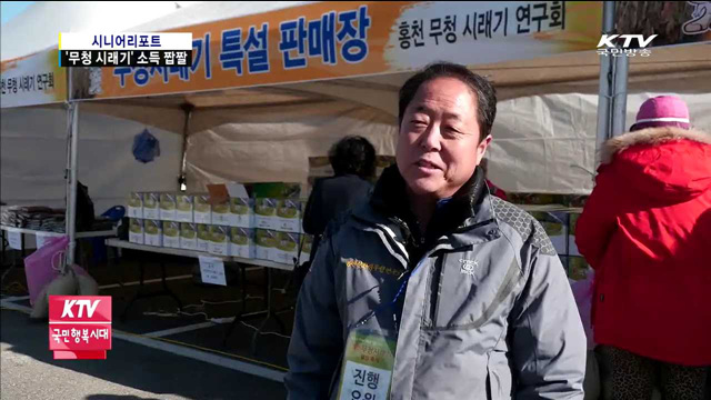 겨울의 별미 '무청 시래기' 소득 짭짤