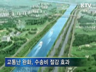 상습수해 방지, 물류 경제성 기여