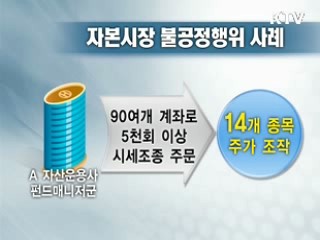 시세조종 기승 '투자자 주의보'