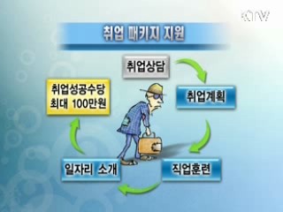 '취업 패키지 지원' 일반인 확대