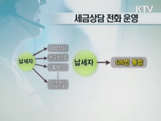 126 세미래 콜센터 국세청 대표상담전화로