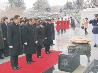 박 당선인, "새 대한민국 미래 창출 염원"