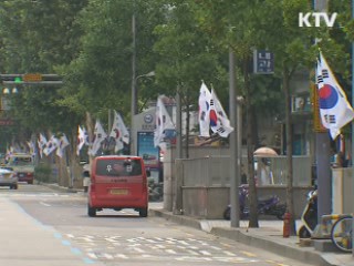 태극기 찾아보기 어려운 제헌절