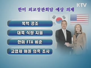 24일 한미외교장관 회담…6자회담 조율