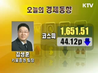 오늘의 경제동향