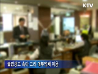 허위 금융광고 대부업체 무더기 적발