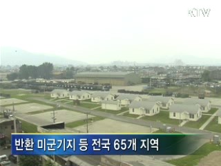 미군기지·주변, 2017년까지 21조원 투입