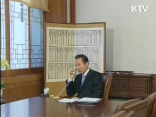 이 대통령, 야구대표팀에 축전·격려