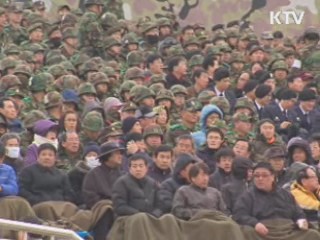 군, 대규모 합동훈련…군사 대비 태세 유지