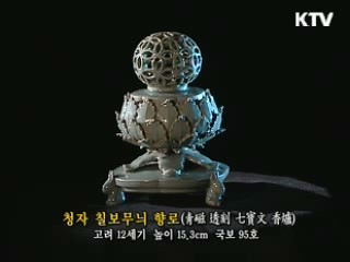 청자 칠보무늬 향로 [한국의 유물]