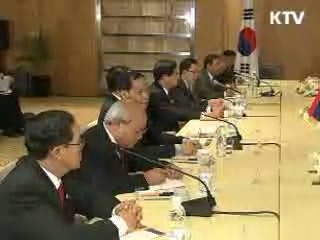 한-라오스 정상회담, 실질협력 확대