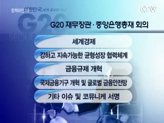 G20 재무장관, 남유럽발 위기 점검