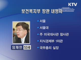 4개 부처 개각…통일 류우익·문화 최광식