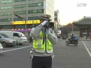 꼬리물기 단속 두 달, 속도는 빨라지고 사고는 줄고