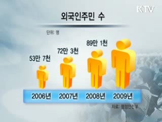외국인주민 '100만명 시대'