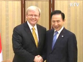 이 대통령 "십시일반으로 기후변화 대처하자"