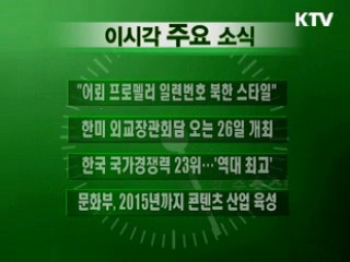 이 시각 주요소식(단신)