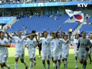 이 대통령 "여자 축구대표팀 자랑스럽다"