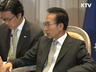 한-호주 정상회담 25일 개최…'안보·자원협력'