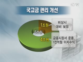 정부 여윳돈 굴려서 수익낸다