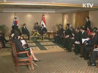 이 대통령, 4~5일 싱가포르서 '천안함 외교'