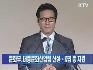 문화부, 대중문화산업팀 신설···K팝 등 지원