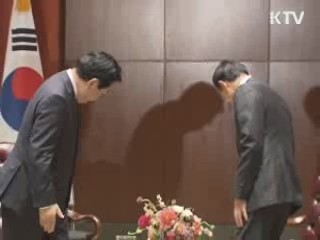 '위안부 문제' 신경전…정상회담서 다룰 듯