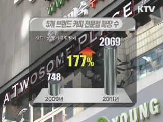 같은 커피 전문점 '500m 내 출점 제한'