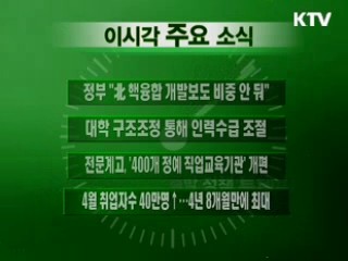 이 시각 주요소식(단신)